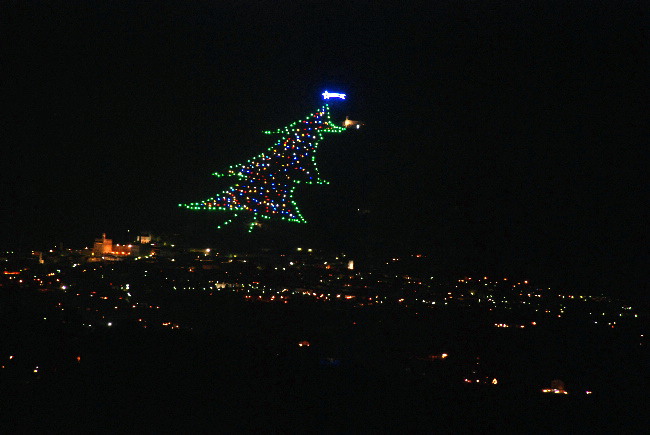 L''albero di Natale di Gubbio
